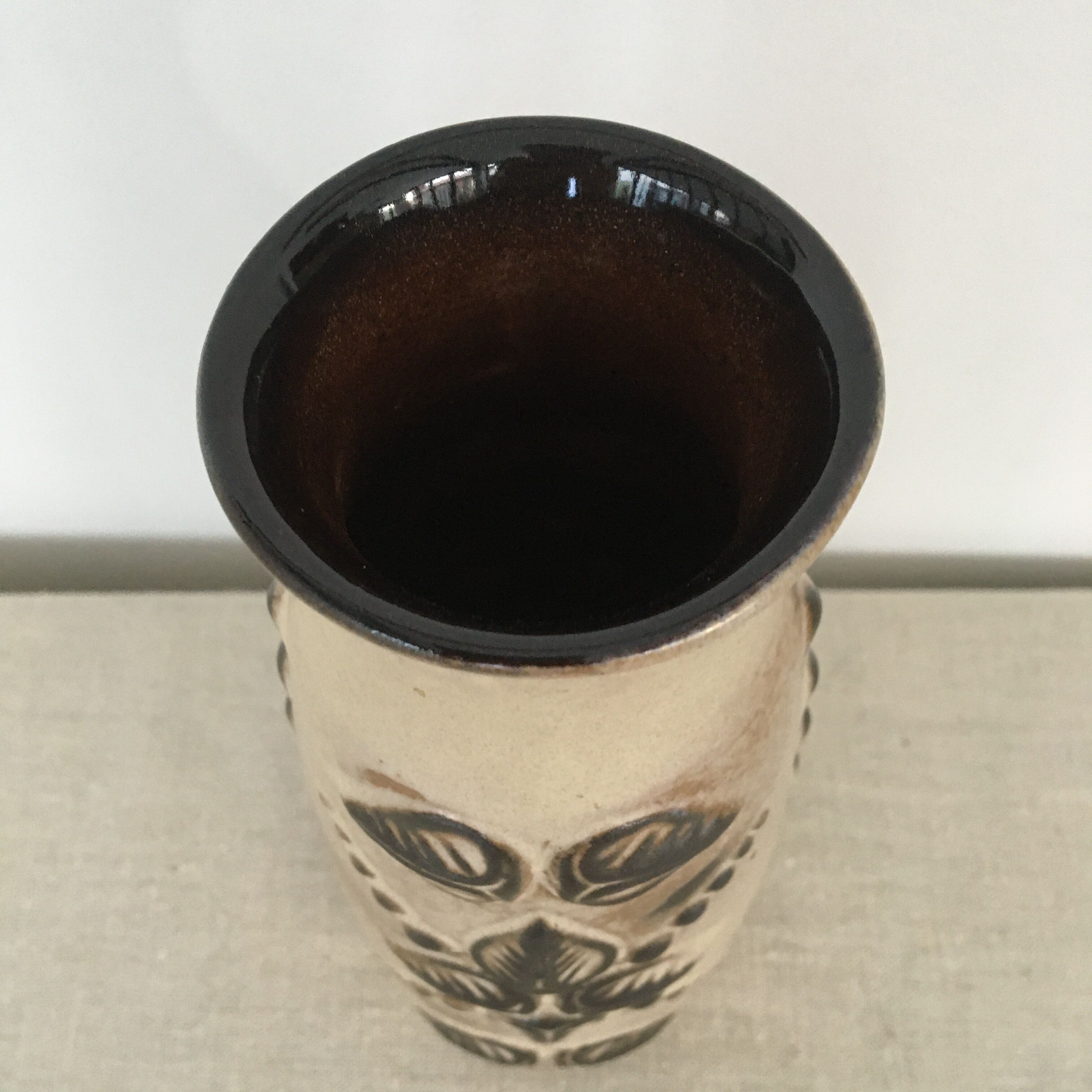 Sandstone vase w germany 60s
