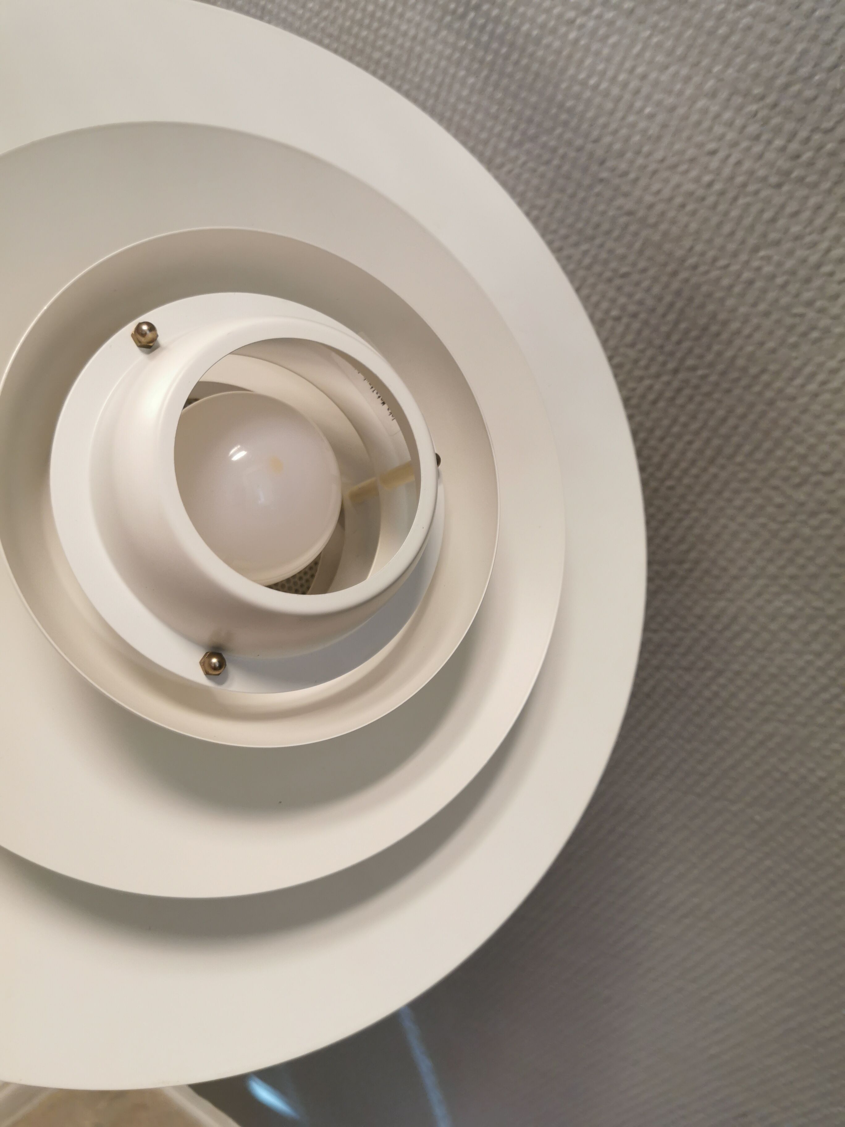 Danish designed hanging lamp, produced by JEKA (closed in the 1990s) model 1039-H.