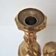 Pair of vintage brass candlesticks