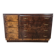 1940s Art Decò sideboard in walnut and blond walnut