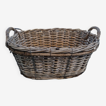 Folk art basket