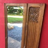 Beveled Art Deco mirror