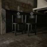 Pair of sculptural Room Studio chairs