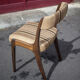 Set of 6 vintage chairs Self n14 solid wood 1960