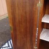 Buffet Art Déco en noyer avec marbres et guérites