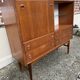 Meuble bar vitrine scandinave