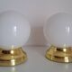 Pair of vintage bedside lamps