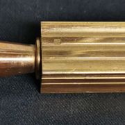 Règle stylo coupe papier plaquée or - nécessaire de bureau vintage gold starry