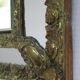 Repulsed brass parecloses mirror early 20th 36 cm x 66 cm