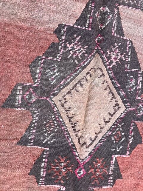 Persian tribal Kilim handmade 145x384 cm