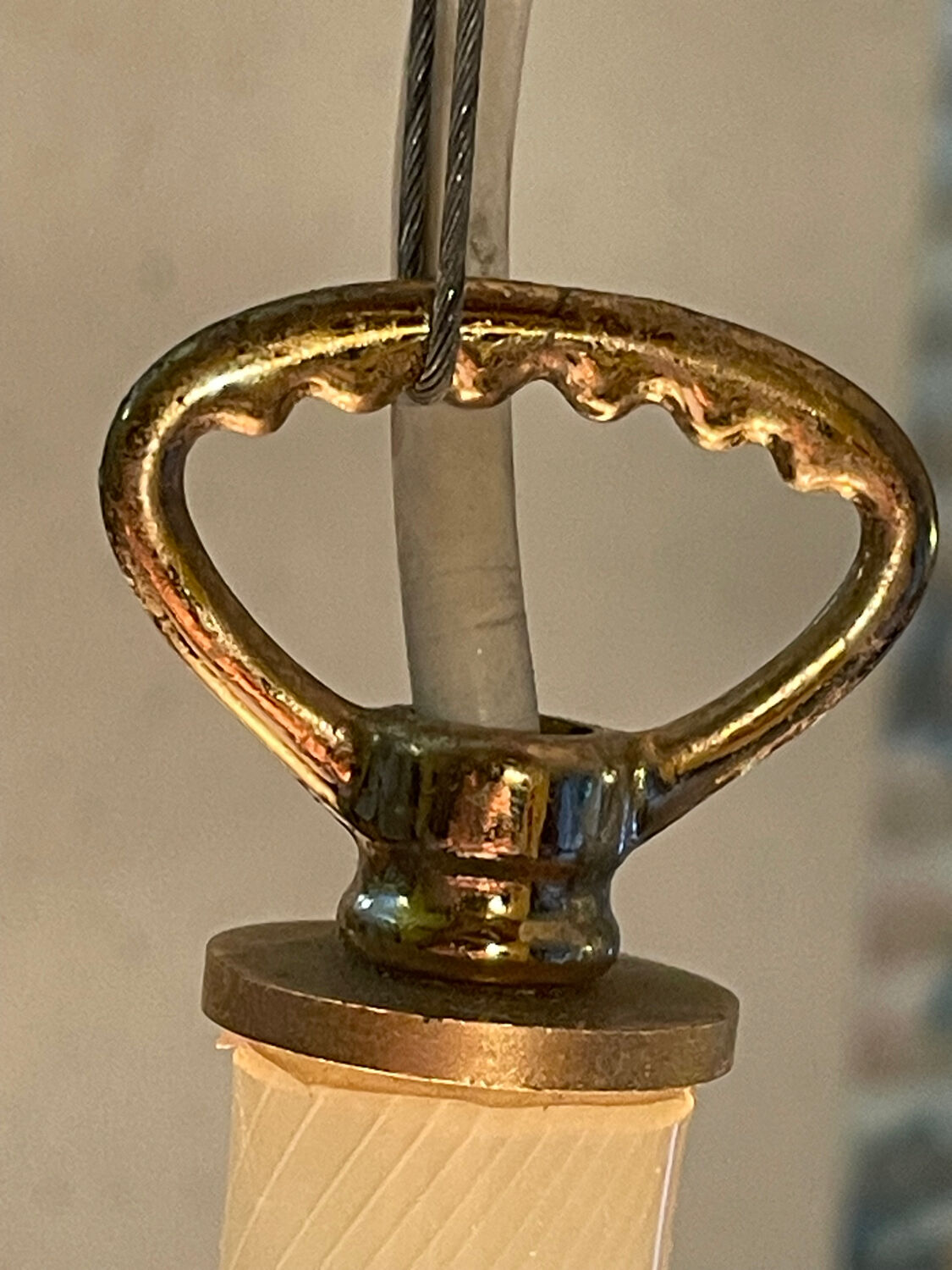 Suspension swirl filigree Murano