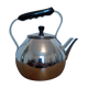 Vintage chrome copper kettle Le Trèfle