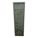 Antique metal cabinet with valves