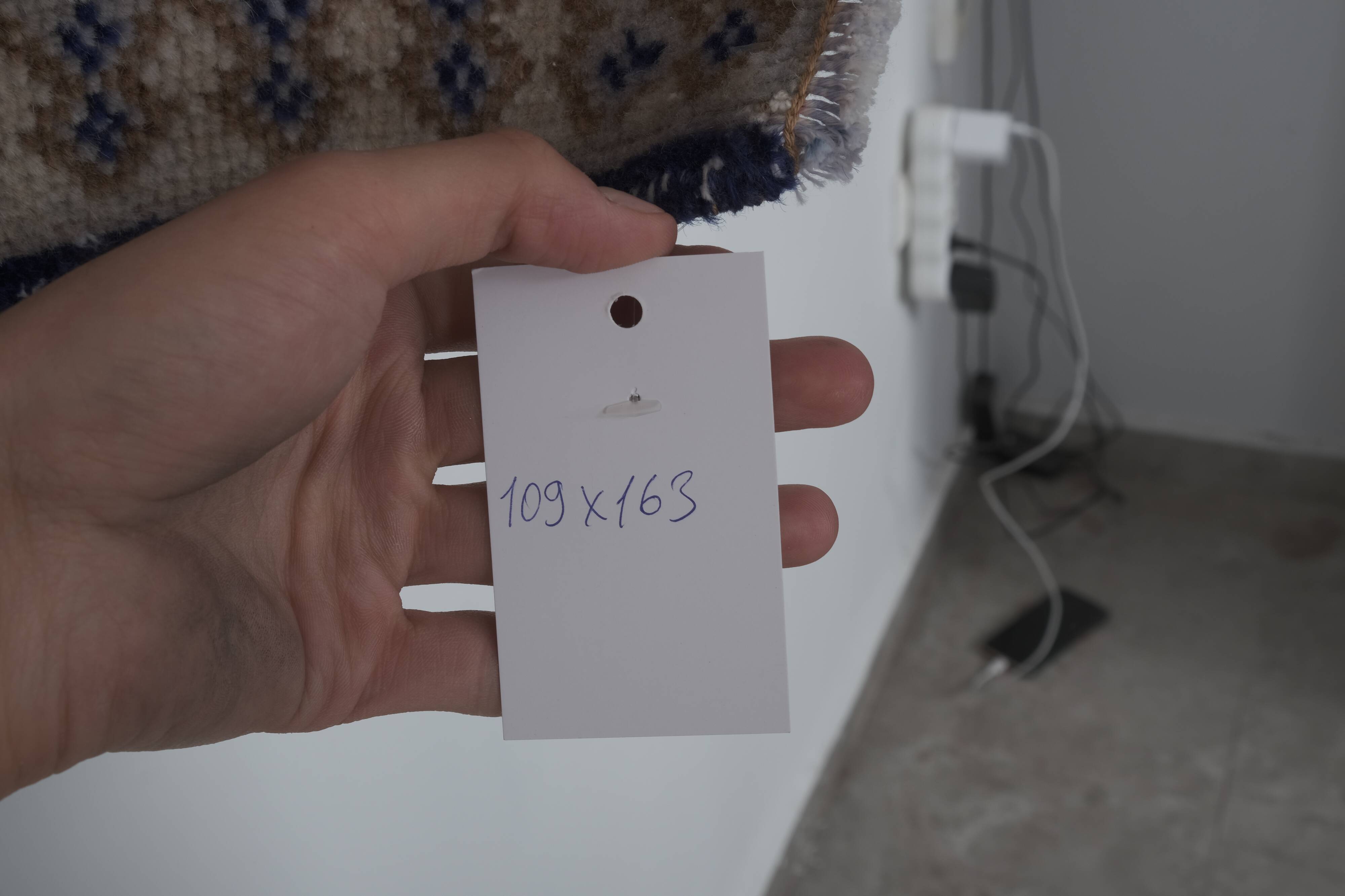 Shabby chic vintage turkish village pictorial rug 3'7'' x 5'4''