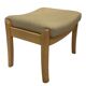 Pouf vintage Farstrup, repose-pieds, design danois