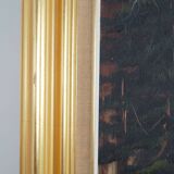 Painting „The Deep in the forest”, Scandinavian design, 1970s