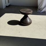 Pawn Brown - Stool, side table in the shape of a brown pawn.