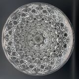 Presentation cup in worked glass