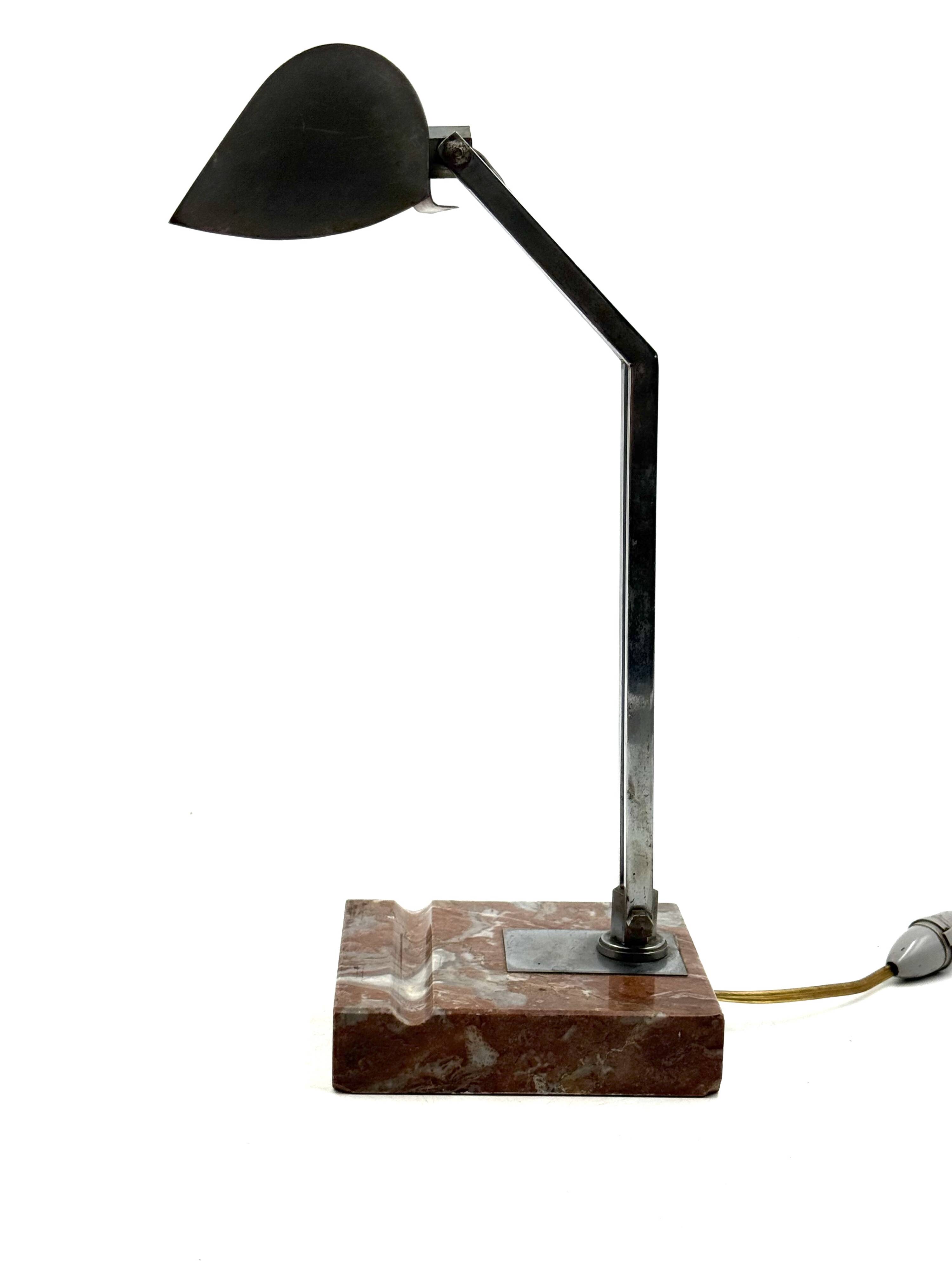 Art Déco desk Lamp, Fare France, circa 1930