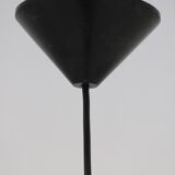 Lampe suspendue en verre vert