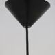 Lampe suspendue en verre vert