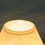 Vintage glass table lamp from the 70s, space age mushroom.