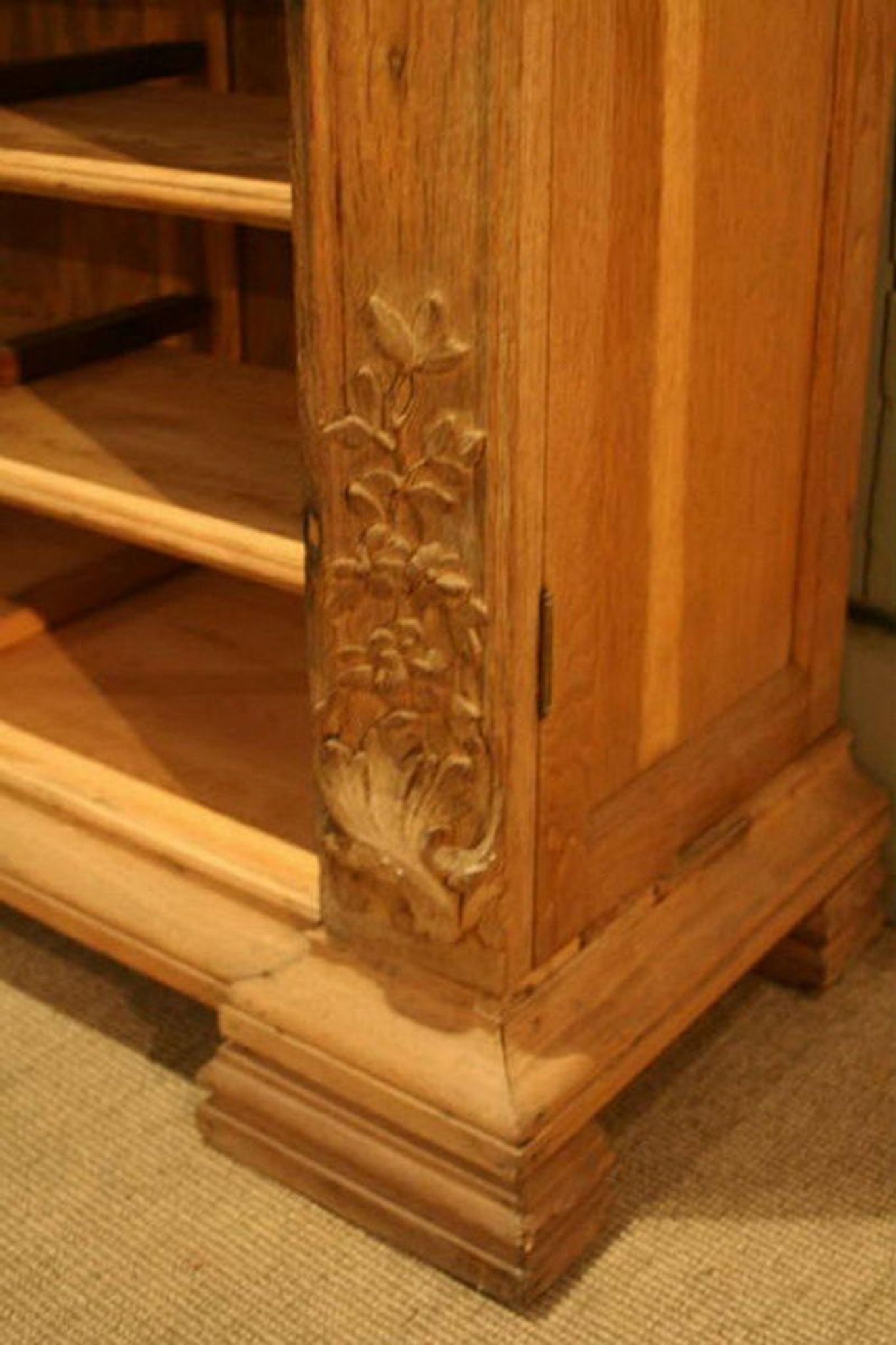 Decorative furniture in carved wood