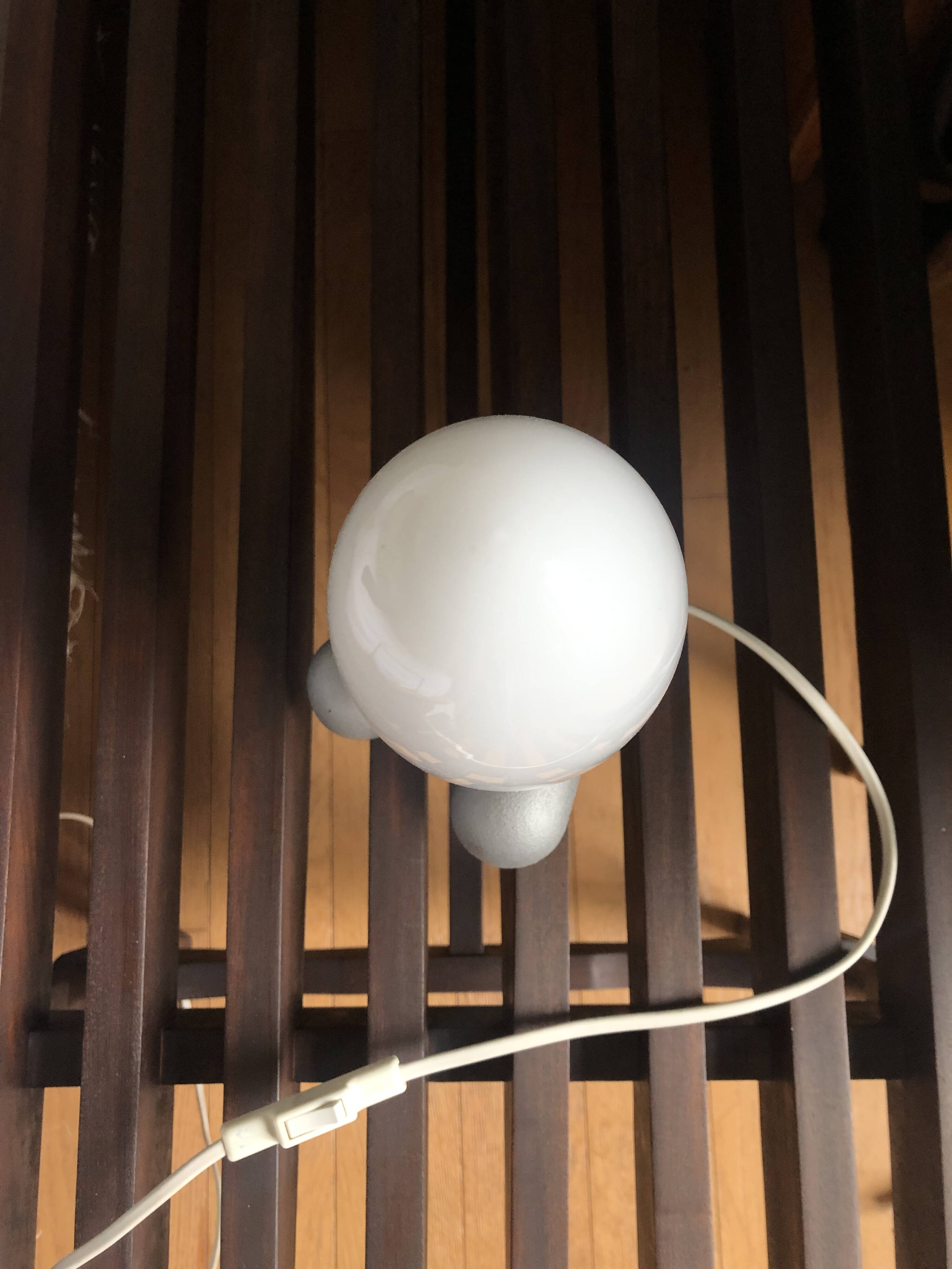 “fjorton” dino egg lamp, tatsuo konno for ikea 1990