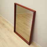 Graphite mirror, Danish design, 1970s, production: Denmark