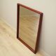 Graphite mirror, Danish design, 1970s, production: Denmark