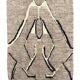 Modern living room rug 215x300 cm - Handmade Berber wool rug - Luxury rug - Modern ethnic design - Eco-friendly wool rug