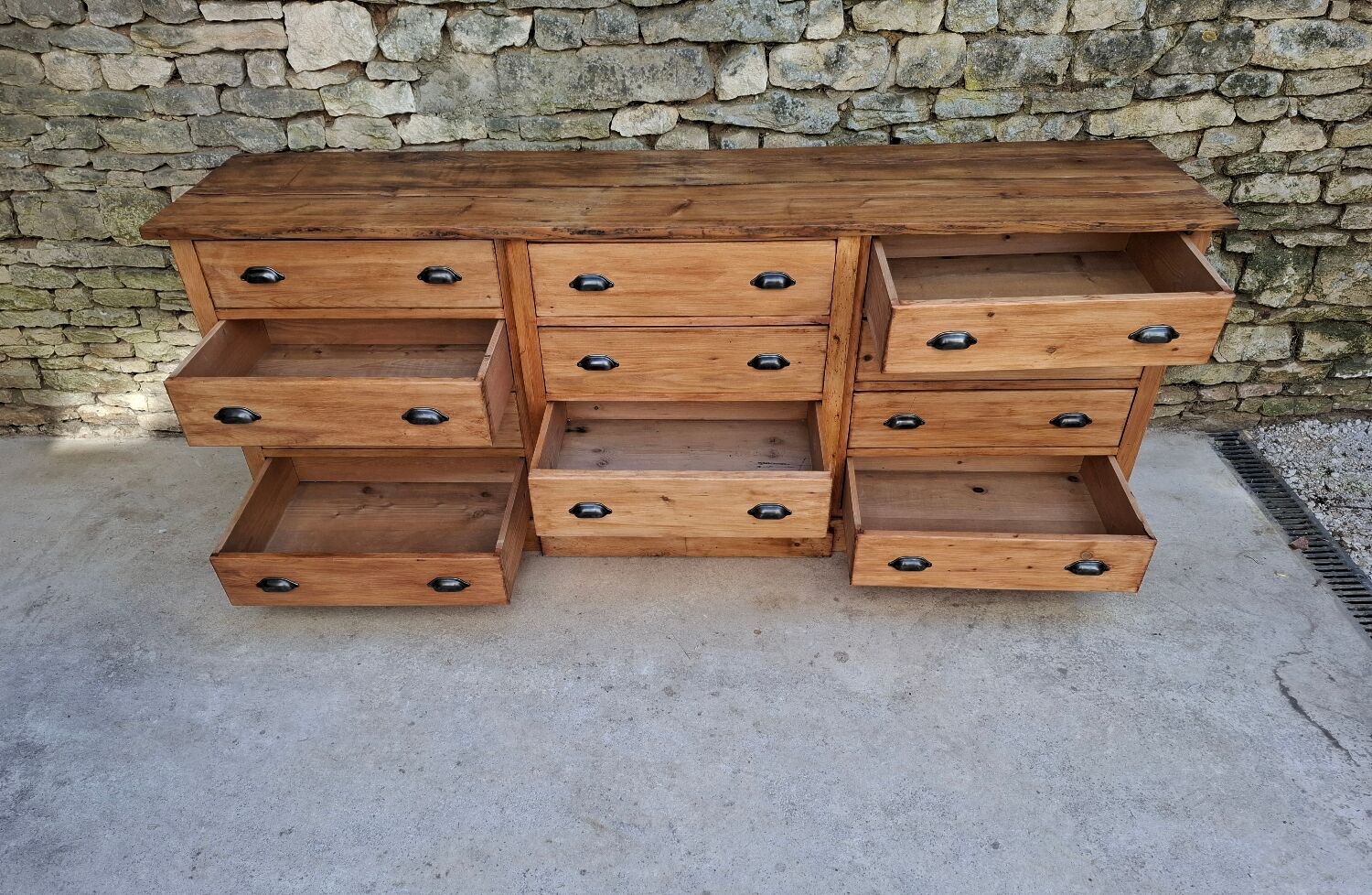 Craft cabinet with 12 drawers