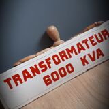 Enamelled plate transformer