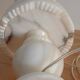 vintage alabaster marble lamp from the 50s-60s