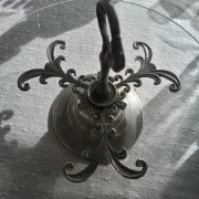 Very nice glass serving stand in very good condition.