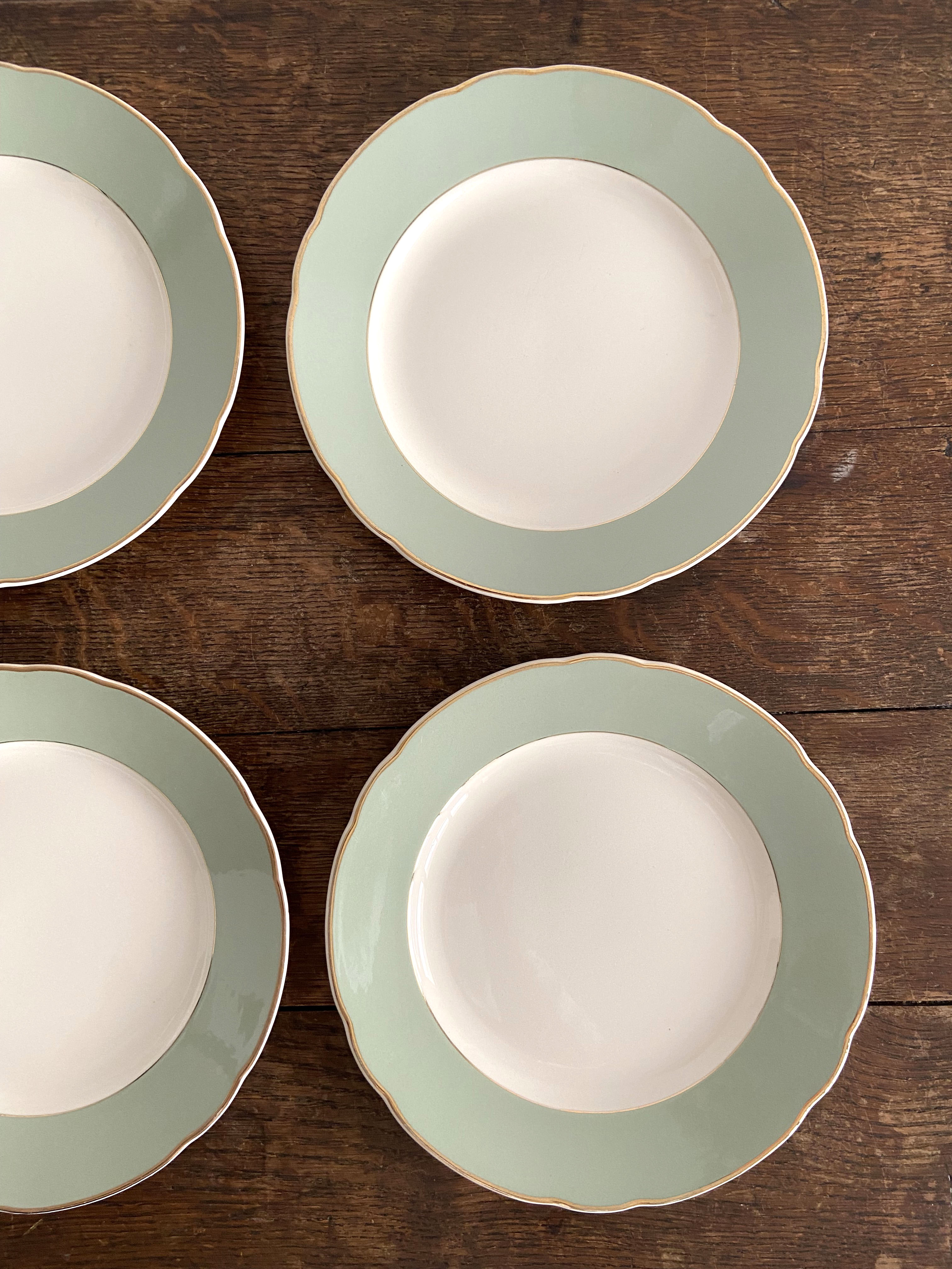 Set of 6 flat plates Villeroy & Boch