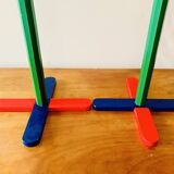 Pair of vintage children's coat racks - pencil shape