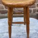 tabouret vintage Pin Sapin