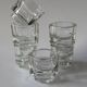 6 Joe Colombo glass egg cups