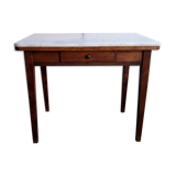Table 90x58cm on old kitchen marble