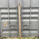 Paire skis anciens bois
