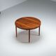Kai Kristiansen dining table in rosewood Villy Schou Andersen Denmark 1960