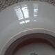 Compotier - piedouche - cake dish - ceramic hb cm - yellow and royal blue