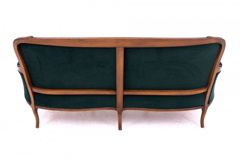 Antique sofa, late 19th century, France, after renovation.