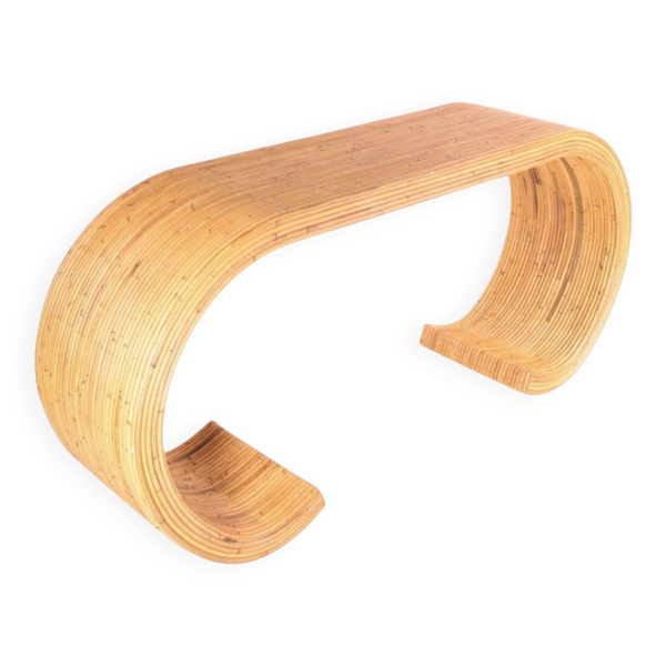 Console en rotin