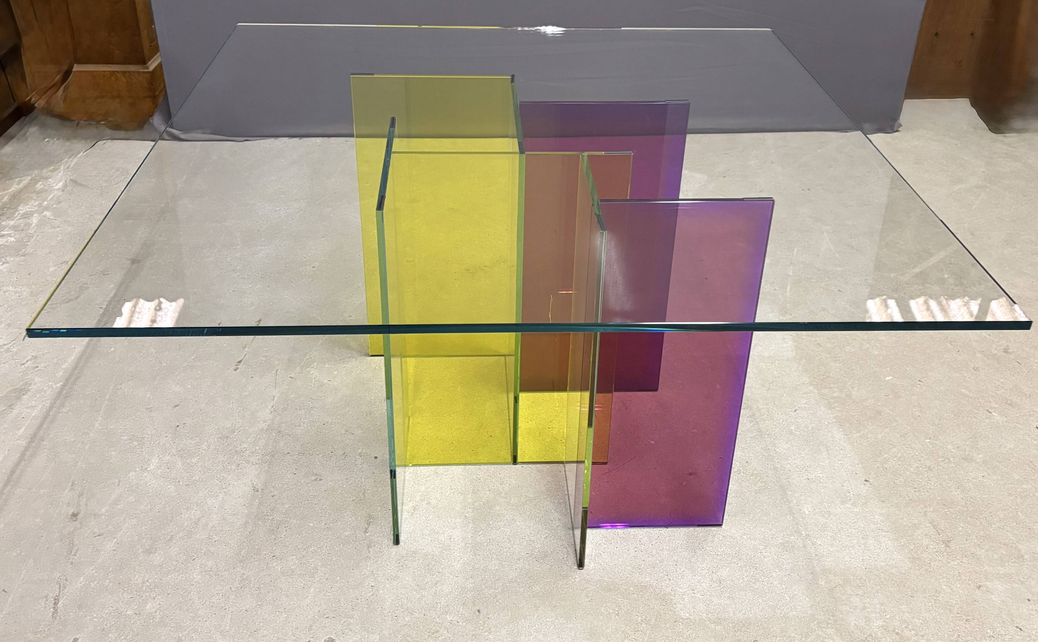 Table "diapo" De Salle à Manger Par René Bouchara Pour Roche Bobois