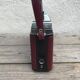 Former radio portable ondax blue leather red