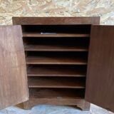 Armoire basse en teck ancien