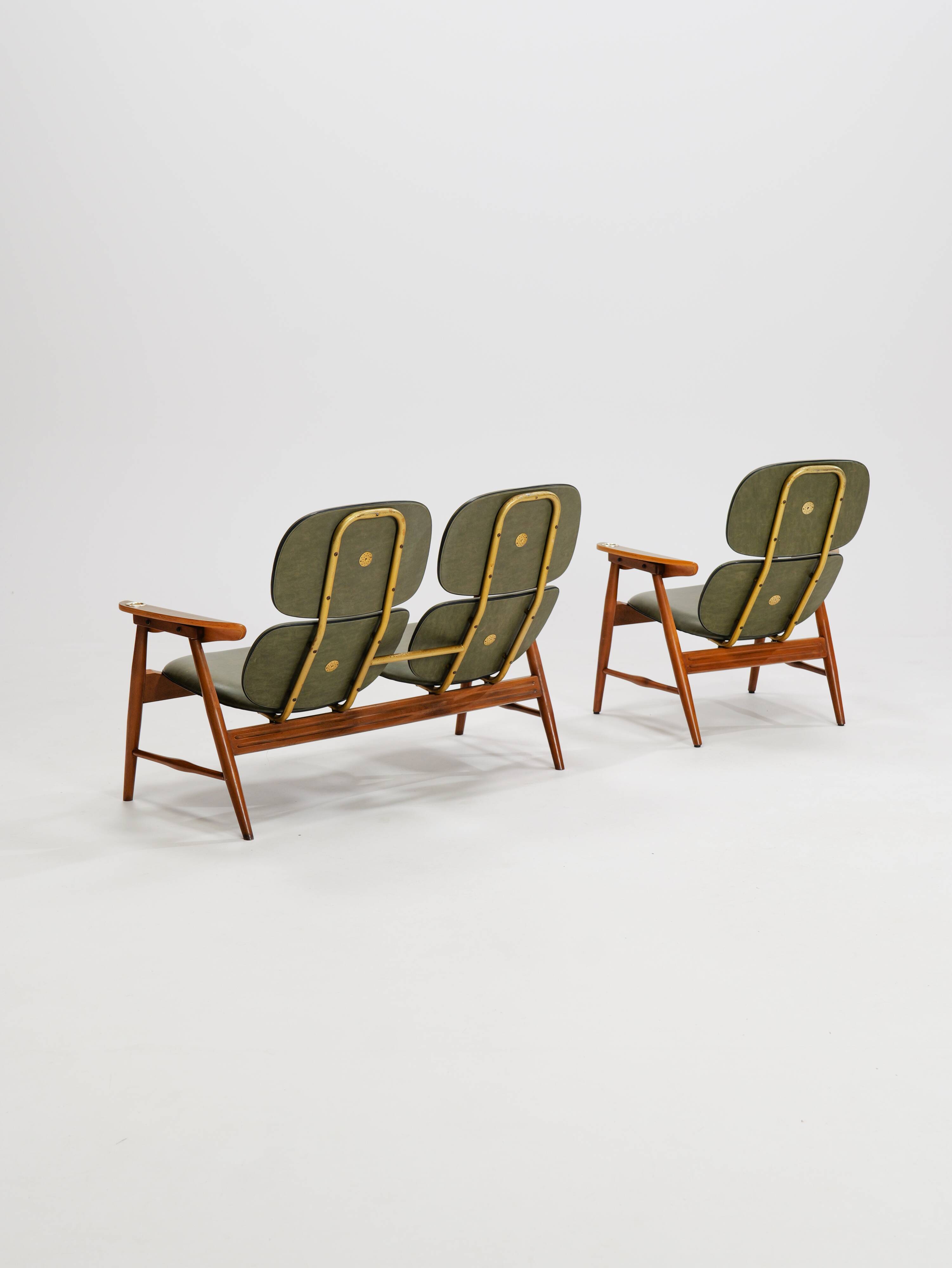 'Relax' sofa set by Marco Zanuso for Poltronova, 1960s