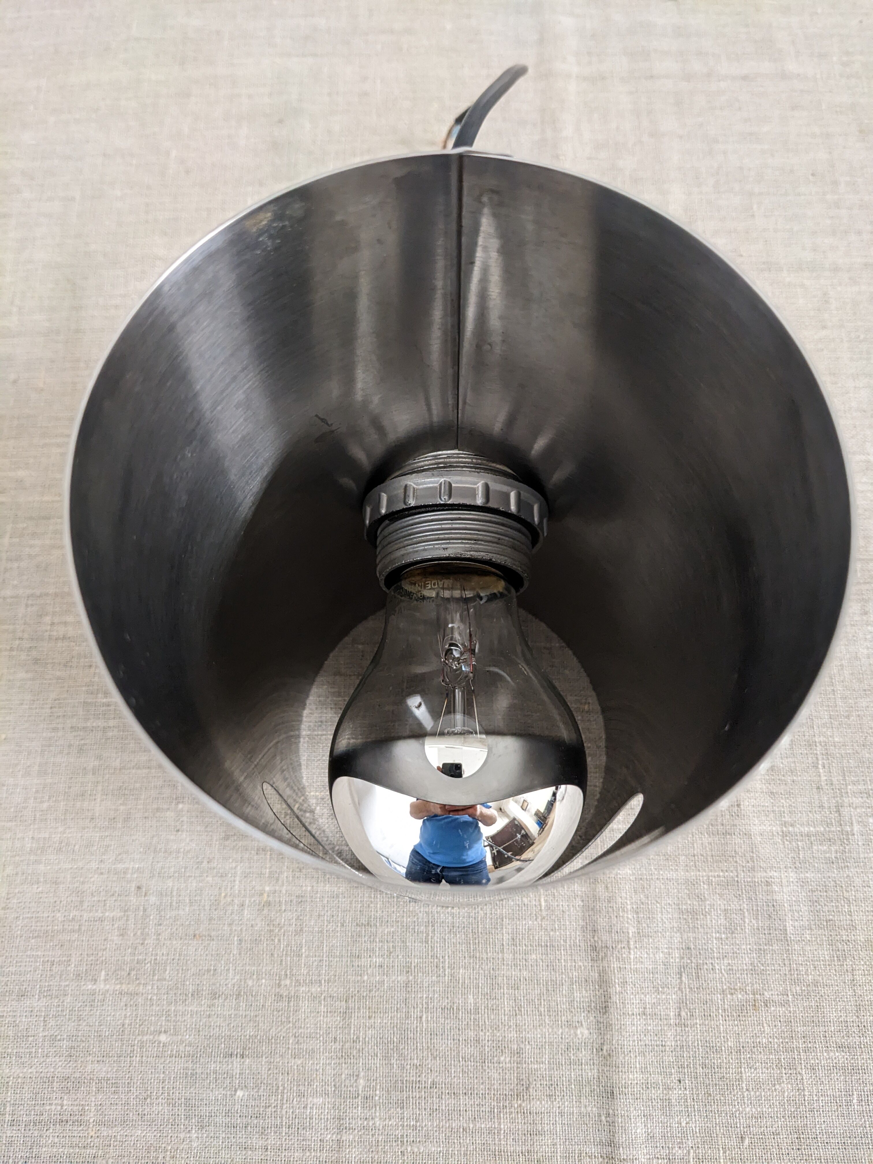 Pair of Space Age wall lamps from the 60s/70s Oxar France